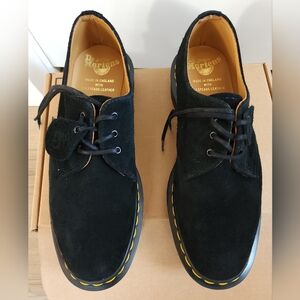 Dr.Martens 1461 Made in England Suede Oxford in Black